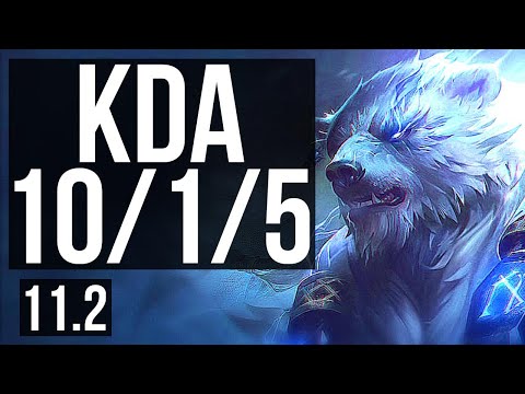 VOLIBEAR vs SETT (TOP) | 10/1/5, 7 solo kills, Legendary, 300+ games | BR Diamond | v11.2