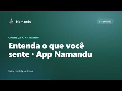 Namandu: Saúde Mental video thumbnail