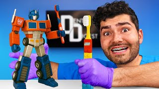 DIY LEGO Toothbrush vs Cavities Challenge!