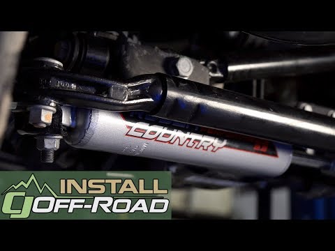 2018 Jeep Wrangler JL Improves its Steering with a Rough Country 2.2 Steering Stabilizer Install