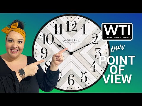 FirsTime & Co. Farmhouse Wall Clocks - WTI product video review