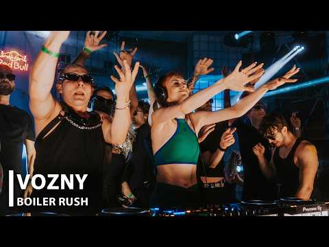 💥 Vozny | Melodic Techno Journey | Boiler Rush: The Matrix Rave 4K