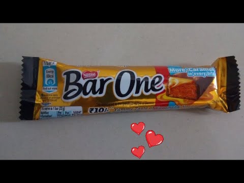 Nastle bar one chocolate || bar one chocolate unpacking || Nastle || bar one || Chocolate || review