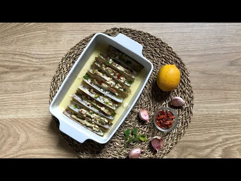 NAVAJAS AL HORNO  ¡Aperitivo fácil en 5 minutos!