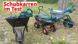 Schubkarren im Test (FUXTEC, Juskys, MASKO) - Die perfekte Garten Schubkarre!