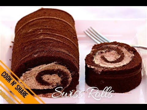 Chocolate Swiss Rolls