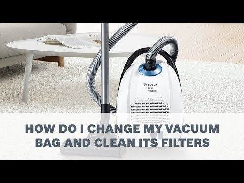 BOSCH BBZ156HF filtras video