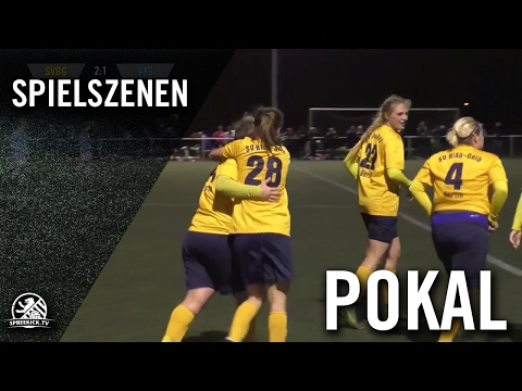 SV Blau-Gelb Berlin - FC Viktoria 1889 Berlin (Halbfinale, Pokal der 1. Frauen) - Spielszenen