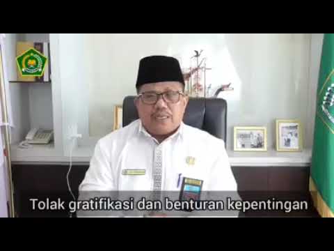 Himbauan Kepala Kantor Kementerian Agama Kota Batam untuk Tolak Gratifikasi dan Benturan Kepentingan