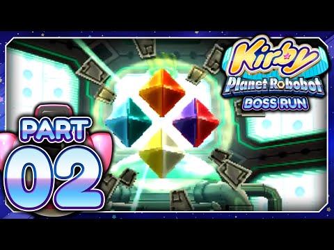 Kirby: Planet Robobot English Boss Run - World 2 - Resolution Road Boss: Holo Defense API