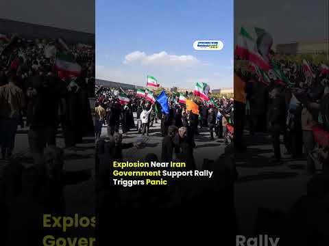Attack Reported Near Pro-Government Rally in Iran | Tensions Rise Amid US–Israel Strikes