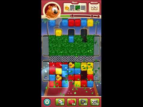 Toon Blast Level 3412 - NO BOOSTERS 🐻🐺🐱 | SKILLGAMING ✔️