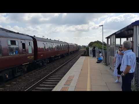45690 'Leander' Thrashes Through Devon- 29/8/2021