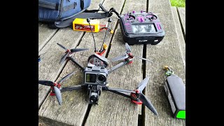 First Time Flying FPV in a Gorge and Trying Dives iFlight Chimera 7