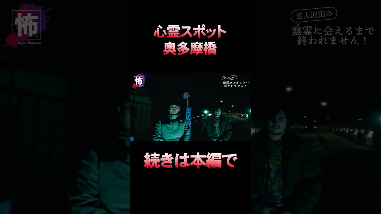 【⬆️本編はコチラ⬆️】奥多摩橋で起こったことがヤバすぎる