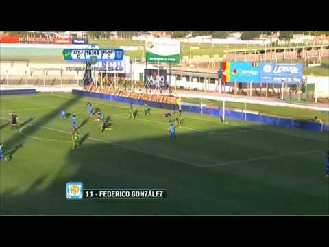 Gol González. Defensa y Justicia 0 - Rafaela 1. Copa Argentina 2014. 4tos. FPT