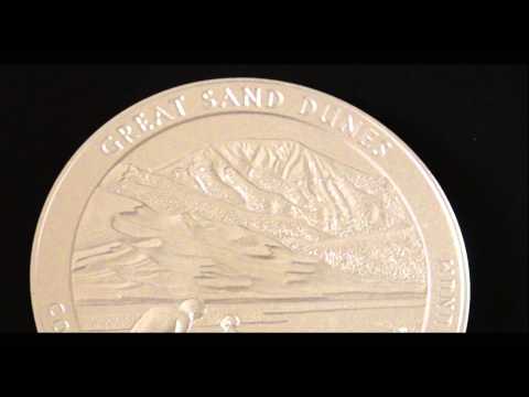 2014 Great Sand Dunes 5oz. (ATB) America the Beautiful Coin