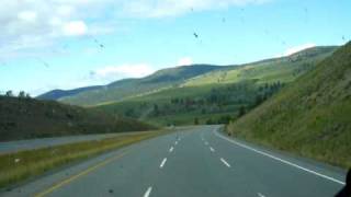 preview picture of video 'Driving through the mountains in BC'