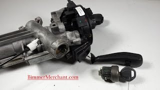 BMW Ignition Key Tumbler Removal 740 540 530 330 325