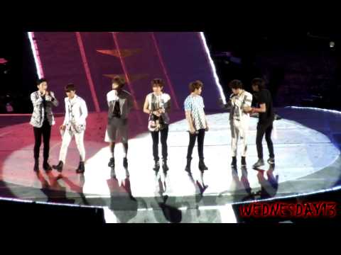 130316 [Fancam] B2ST : Talk + Beautiful Night @KMWB
