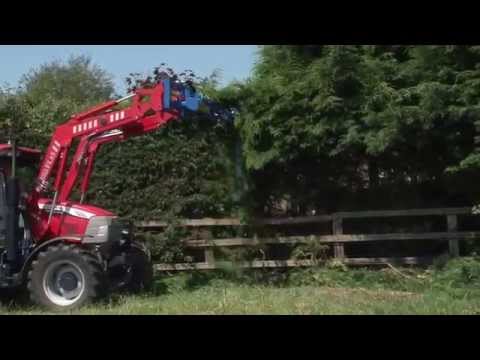 Taille haie  avec un système d'attelage démontable - tracteur sa 1000_3