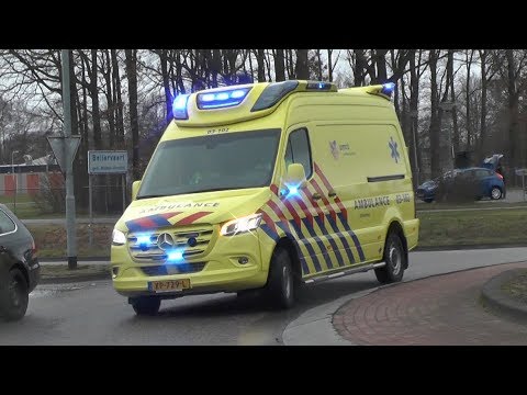 [Primeur & Wail] A1, Otaris S Ambulance 03-102 Beilen naar melding in Beilen