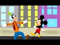 Mickey And Goofy Surprised Expression Mickey Fanmade Doodle Art