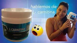 L  Carnitina sheló nabel .. caracteristicas, usos, que es como usarla.... video largo.