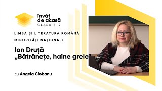 "Ion Druță „Bătrânețe, haine grele”"