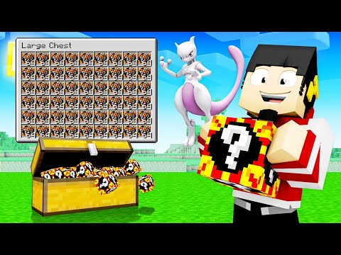 Minecraft: ABRINDO PACK DE LUCKY PIXELMON - Pixelmon #5 ‹ EduKof Games ›