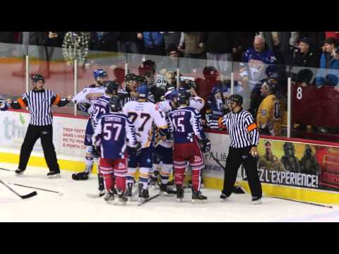 David Lacroix vs Gabriel Gagnon et Steve Bossé vs Thomas Bellemare