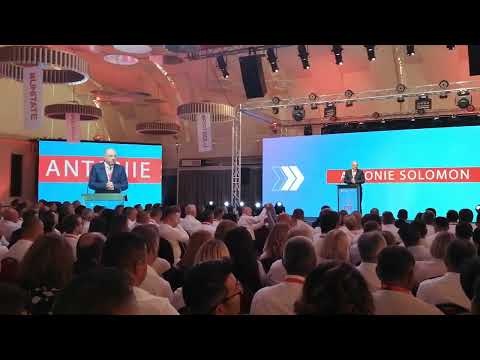 Antonie Solomon, discurs în Conferința Județeană a PSD Dolj