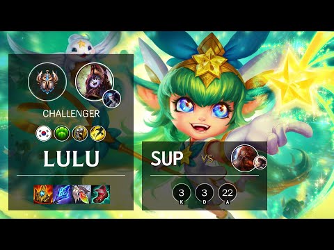 Lulu Support vs Gragas - KR Challenger Patch 11.10