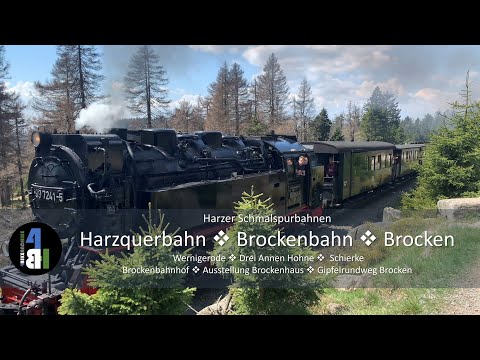 Harzer Schmalspurbahnen, Harzquerbahn, Brockenbahn, Brocken, Brockenhaus, Gipfelrundweg, Wernigerode
