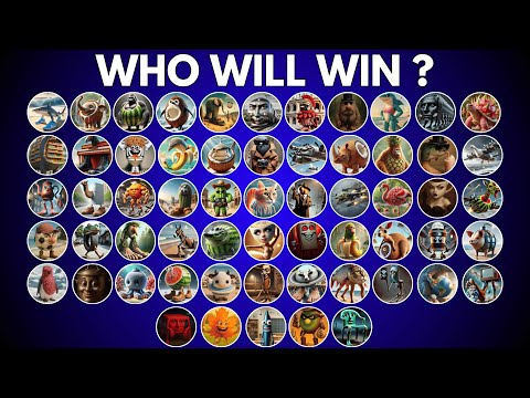 ALL 60 Italian Brainrot Fighters Marble Race – Who Will Win ? Round 11