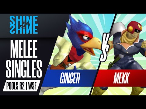 Ginger vs Mekk - Melee Singles Pools WSF - Shine 2022 | Falco vs Cpt Falcon