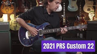 Video thumbnail for PRS Custom 22 10 top in Violet Hybrid by Casino Guitars