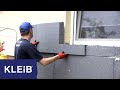External Wall Insulation – Polystyrene system KLEIB