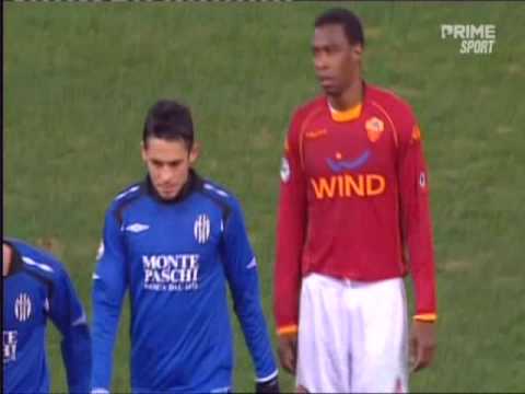 Calcio 2009 : J25 : AS Rome - Sienne : 1-0