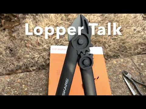 Great Upgrade Fiskars lopper with PowerGrear and garden shear set, Review and Test. Be
