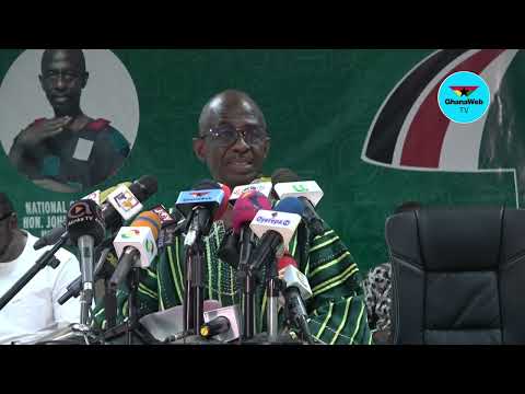 Full speech of NDC National Chairman on election 2024