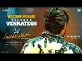 Welcoming On Board Victory Venkatesh ManaShankaraVaraPrasadGaru Chiranjeevi Anil Ravipudi