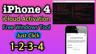 Free iPhone 4 iCloud Activation Bypass New Windows Tool 2023 | iOS 7.1.2 iCloud Bypass Without mac |