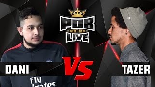 Dani vs Tazer - 1/4 Finale Punchout Freestyle Battles 5 Maart