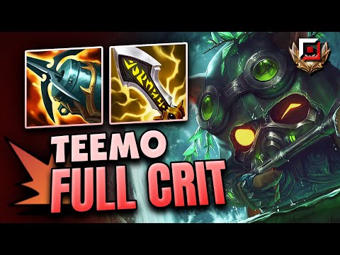 TEEMO FULL CRITICO - Scalata TOPLANE