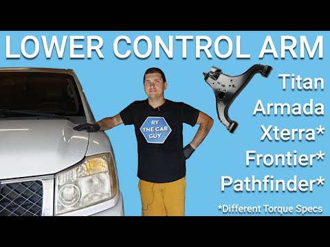 How To Replace A Lower Control Arm On A Nissan Titan/Armada