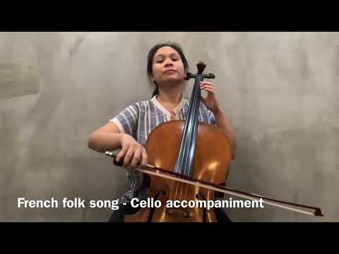 2. French folk song - Cello accompaniment