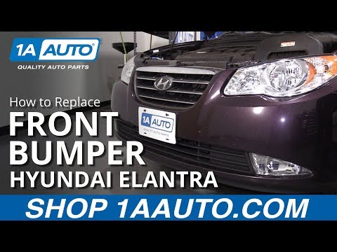 How to Remove Bumper Cover 07-10 Hyundai Elantra