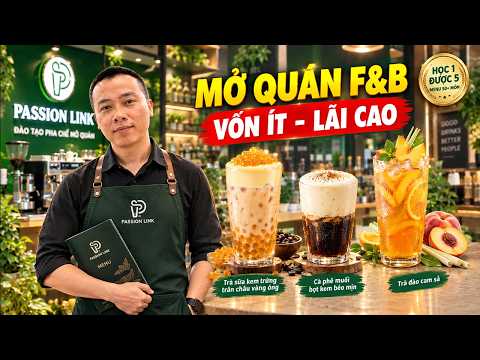 Khóa Học Cà Phê Pha Máy Barista Chuyên Nghiệp Mở Quán Hiện Đại