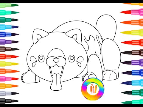 Candy Cat Coloring Pages ( Poppy Playtime ) Song: Part Native & Oly - Artificial Love [NCS Release]